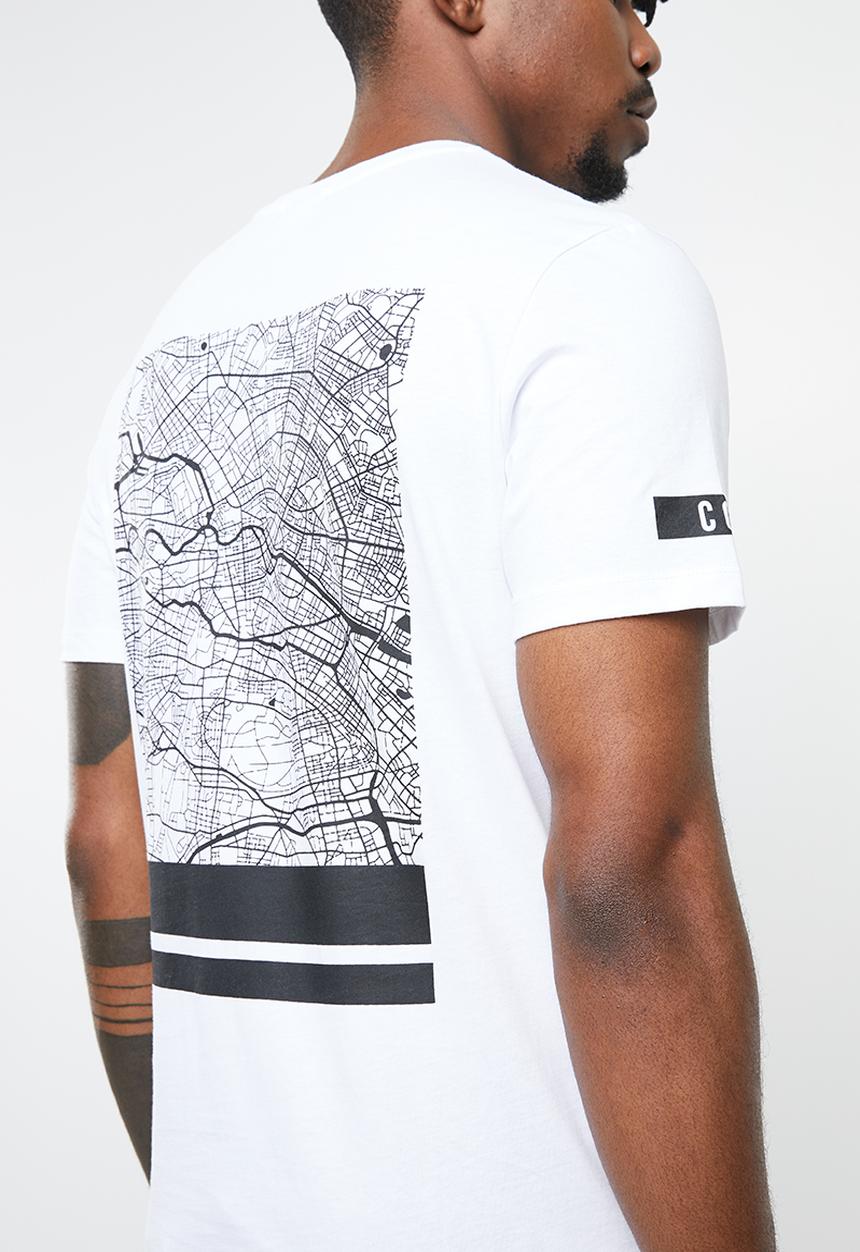 Jack & Jones - Jeppes tee - white