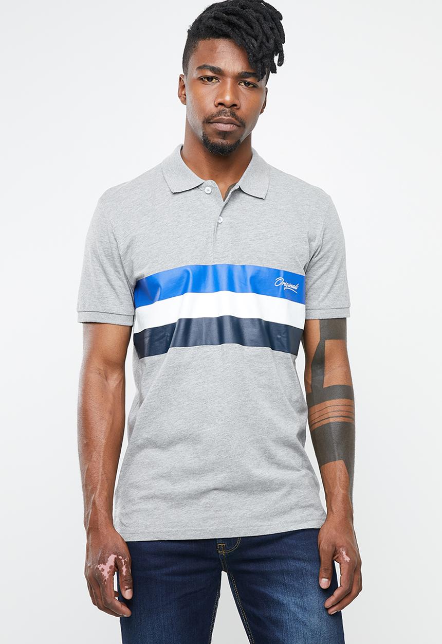 Jack & Jones - Shakedowns polo - grey 