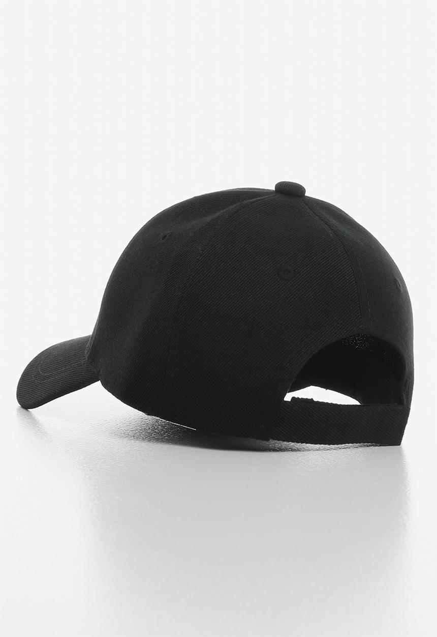 Pop Candy - Plain peak cap - black