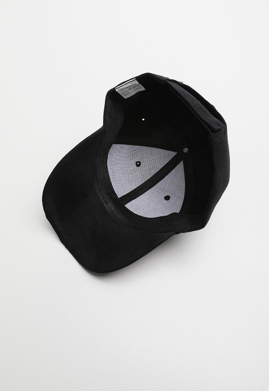 Pop Candy - Plain peak cap - black