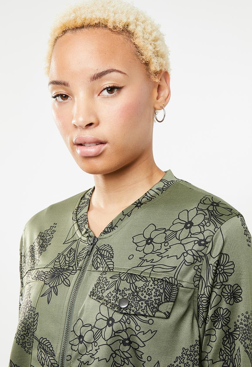 Jacqueline de Yong - Bomber jacket - green