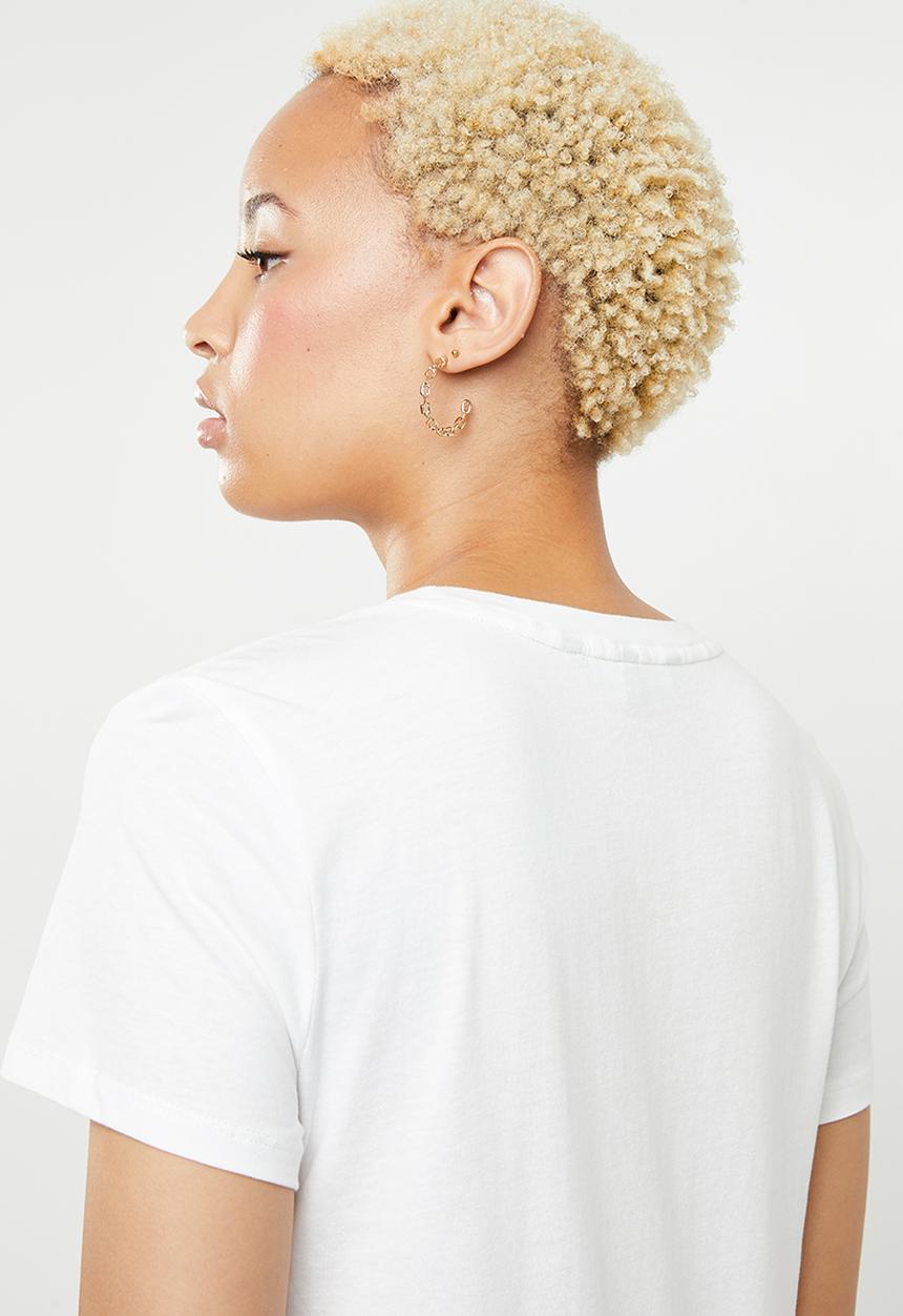 Vero Moda - Fancy short sleeve top - white