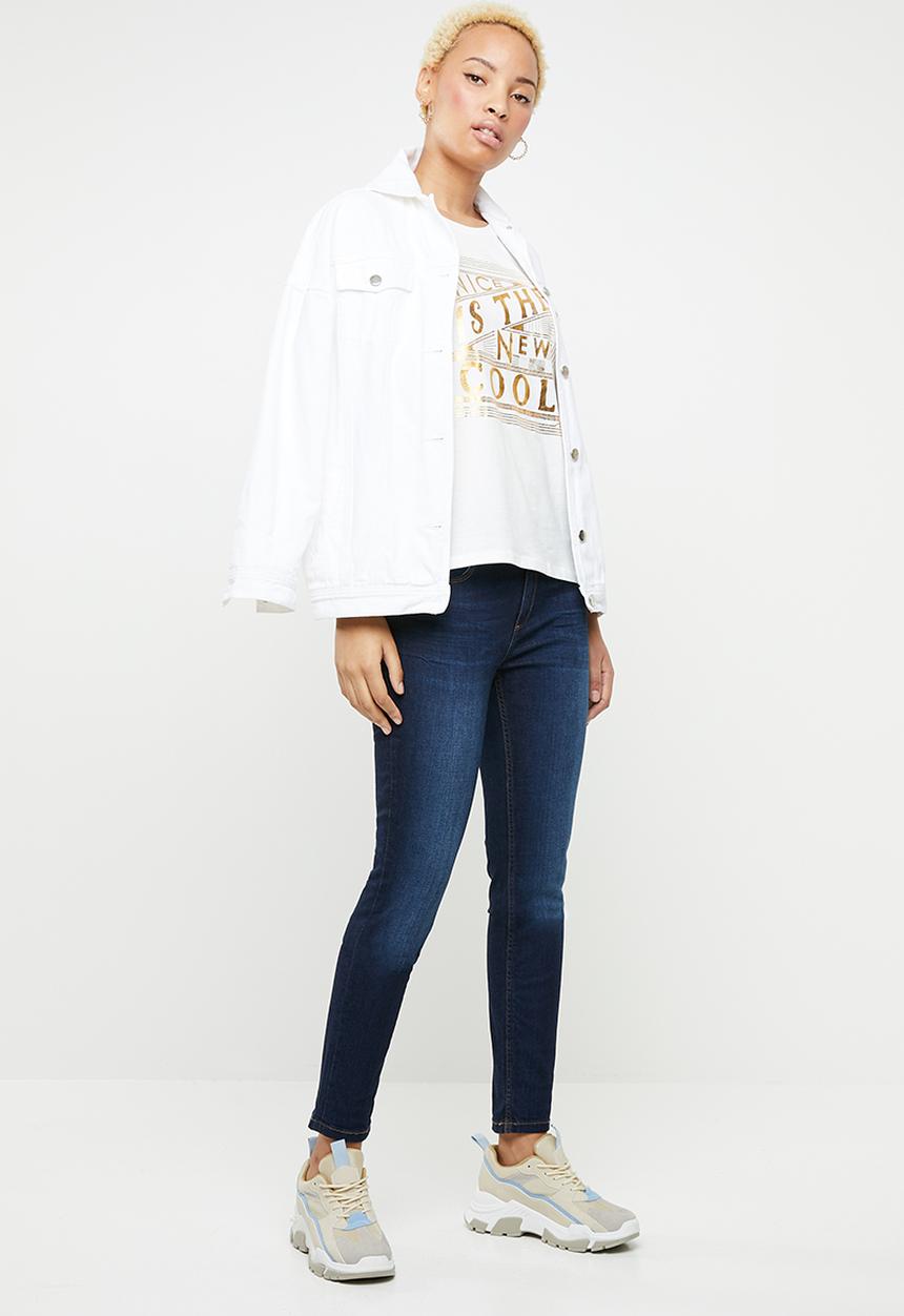 Vero Moda - Fancy short sleeve top - white