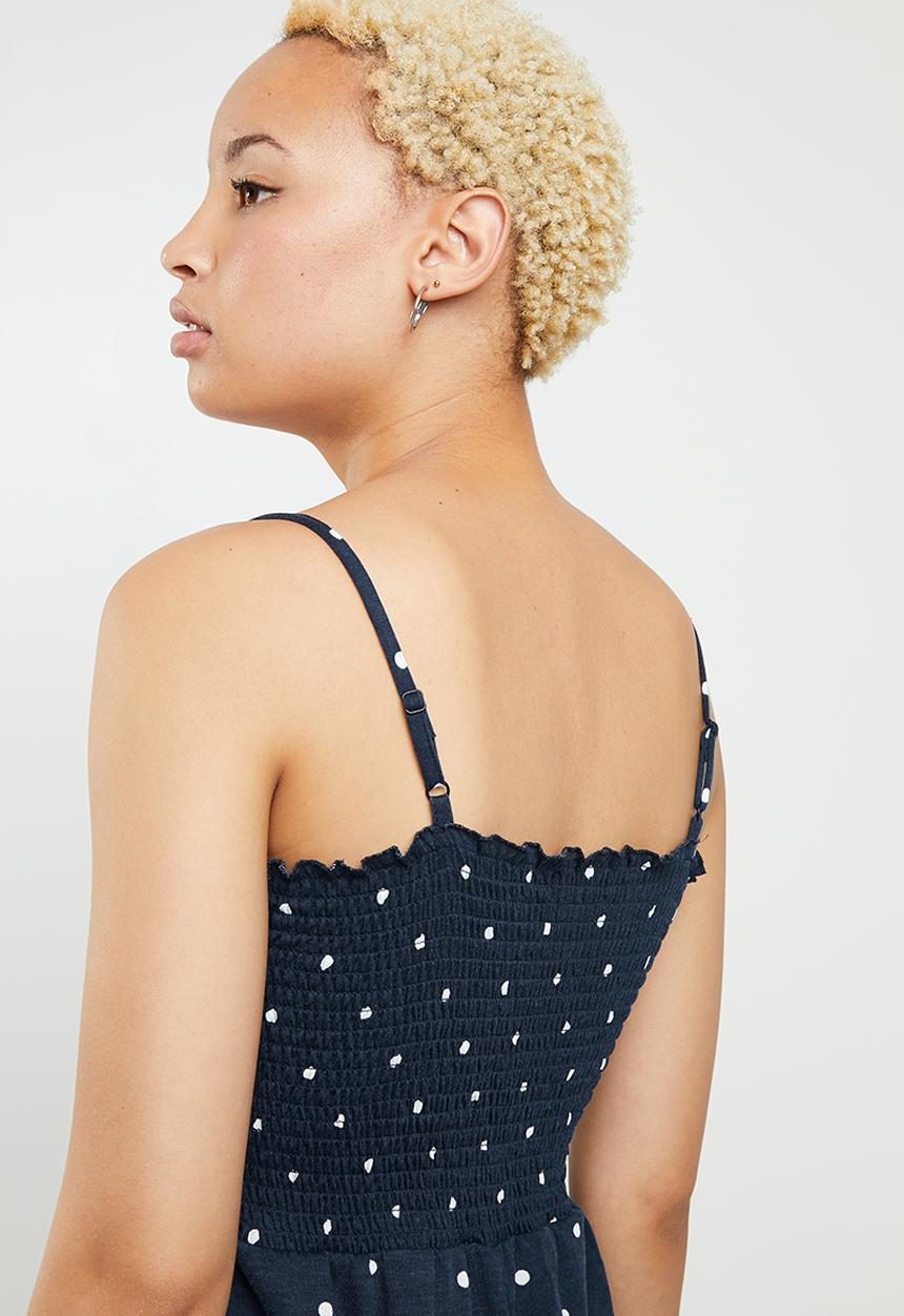 Cotton On - Sian shirred jumpsuit - navy