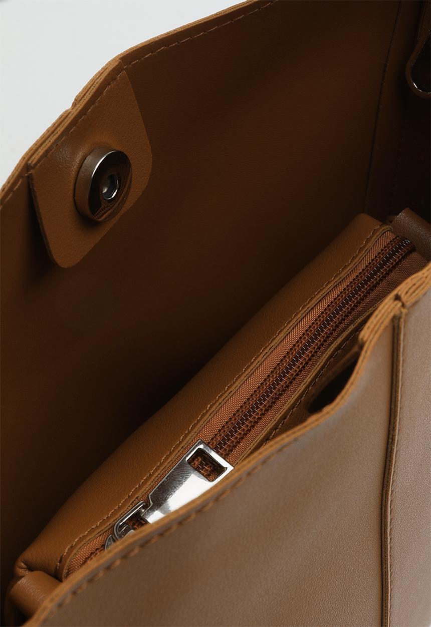 Superbalist - Chain detail tote bag - tan