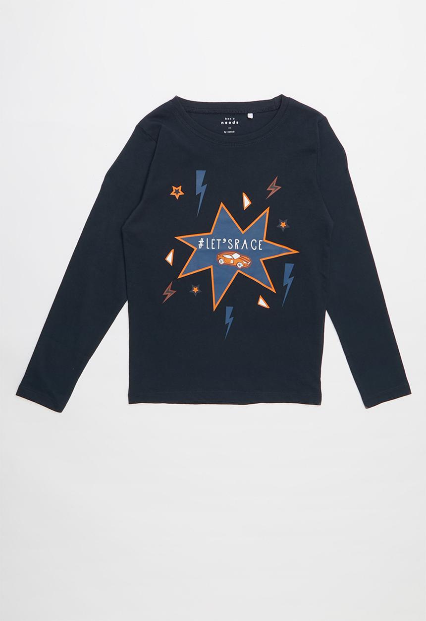 Name It - Victor long sleeve top - navy