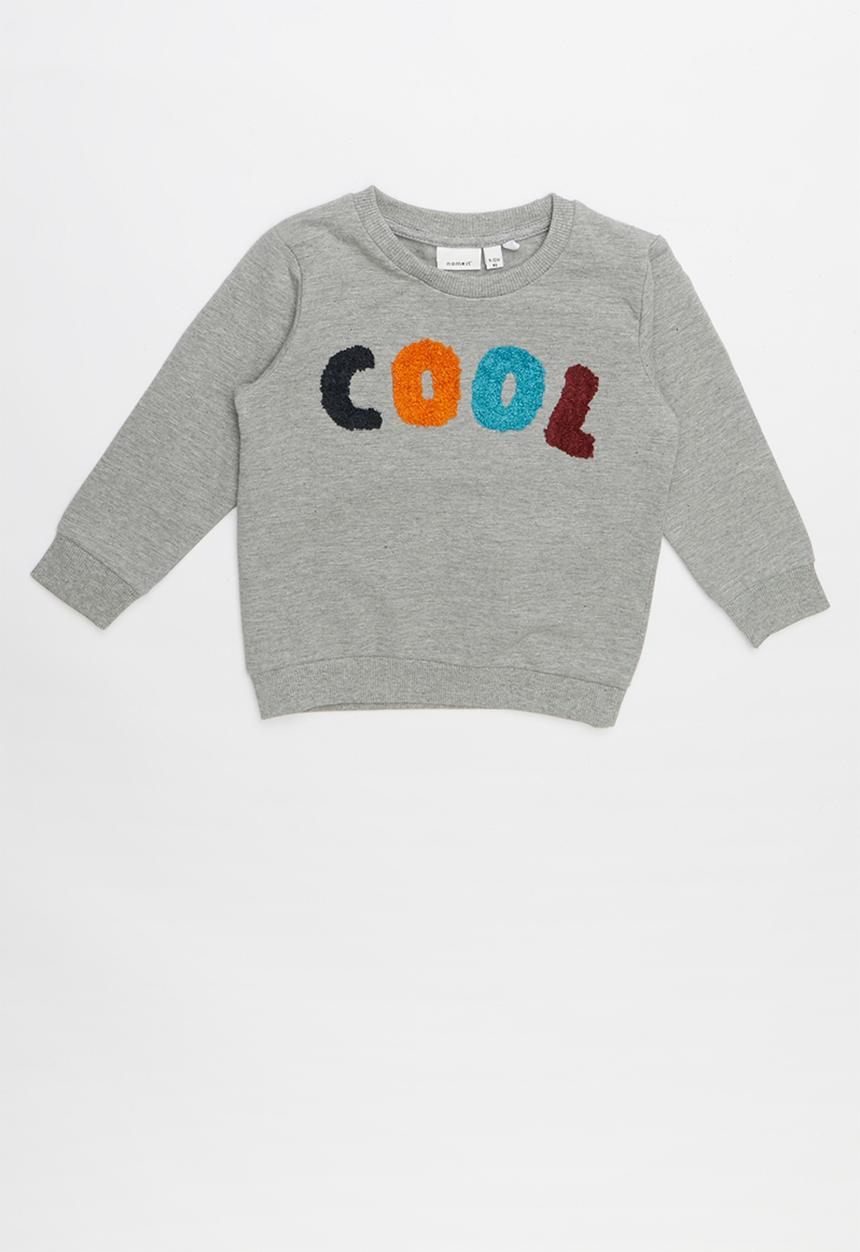 Name It - Raste sweat top - grey