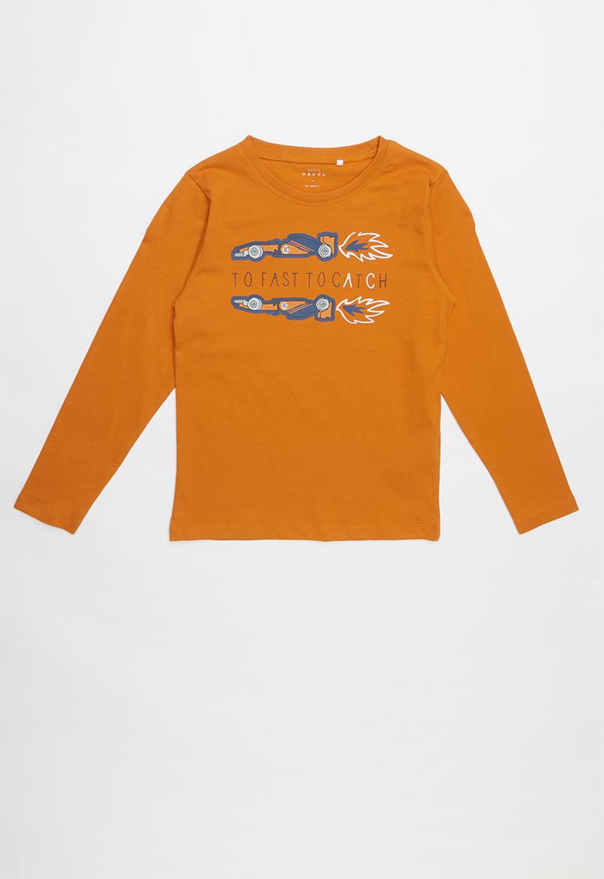 Name It - Victor long sleeve top - orange