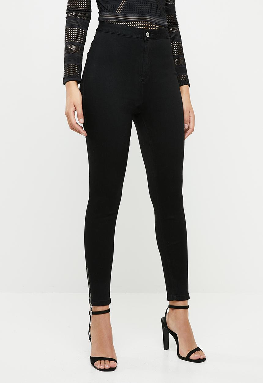 Missguided - Vice skinny jeans - black