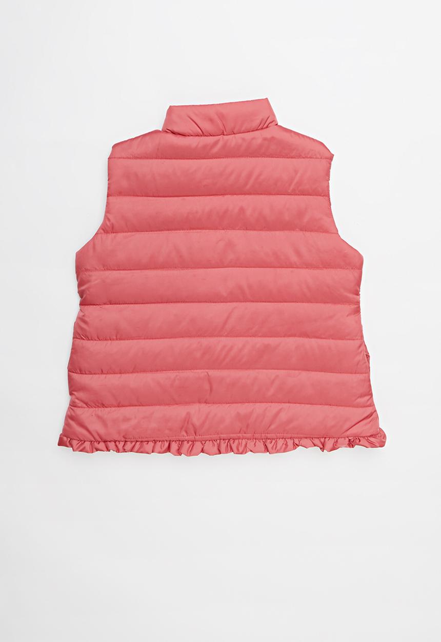 POLO - Sleeveless puffer jacket - pink