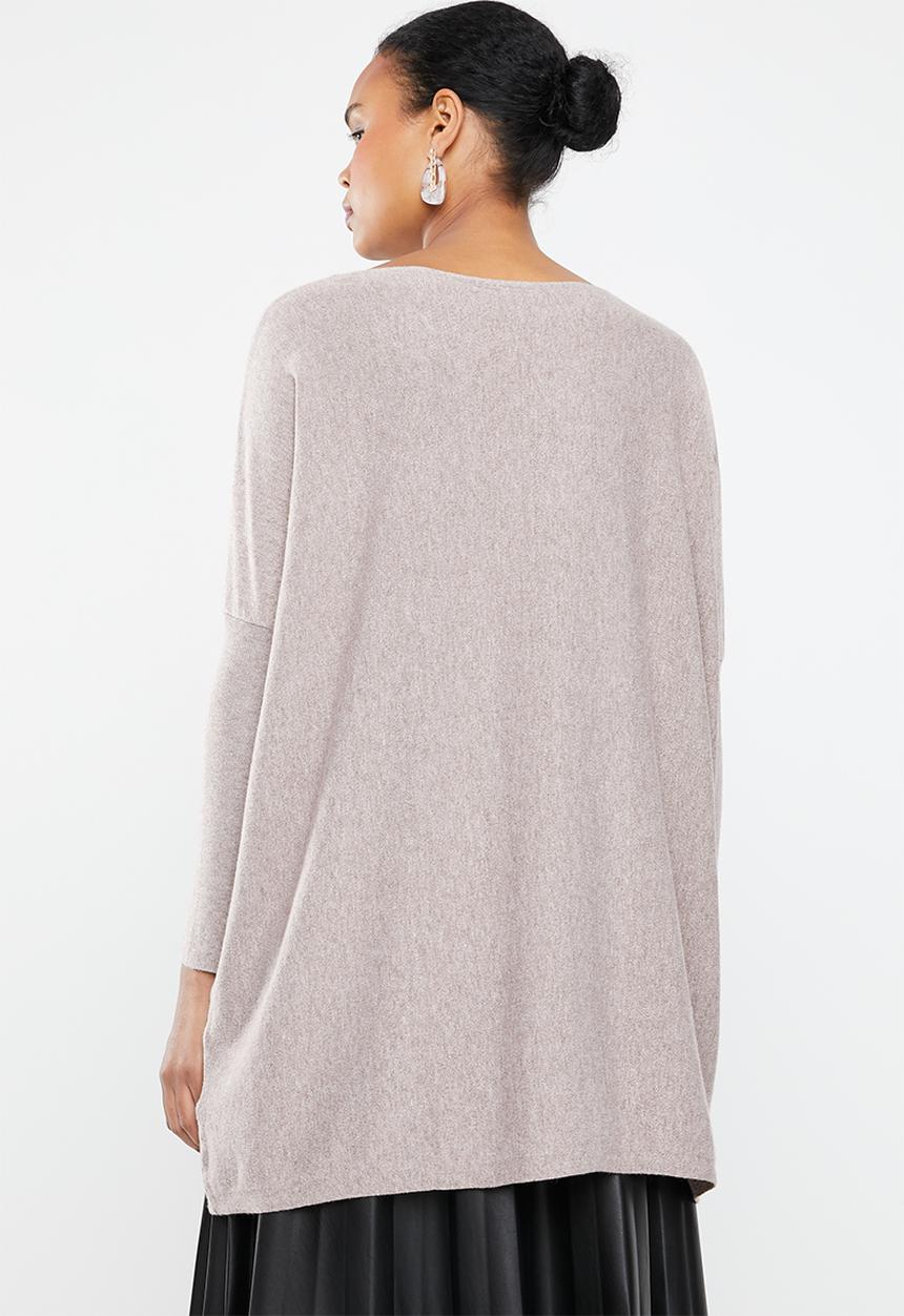 Revenge - Balloon sleeve knit - beige