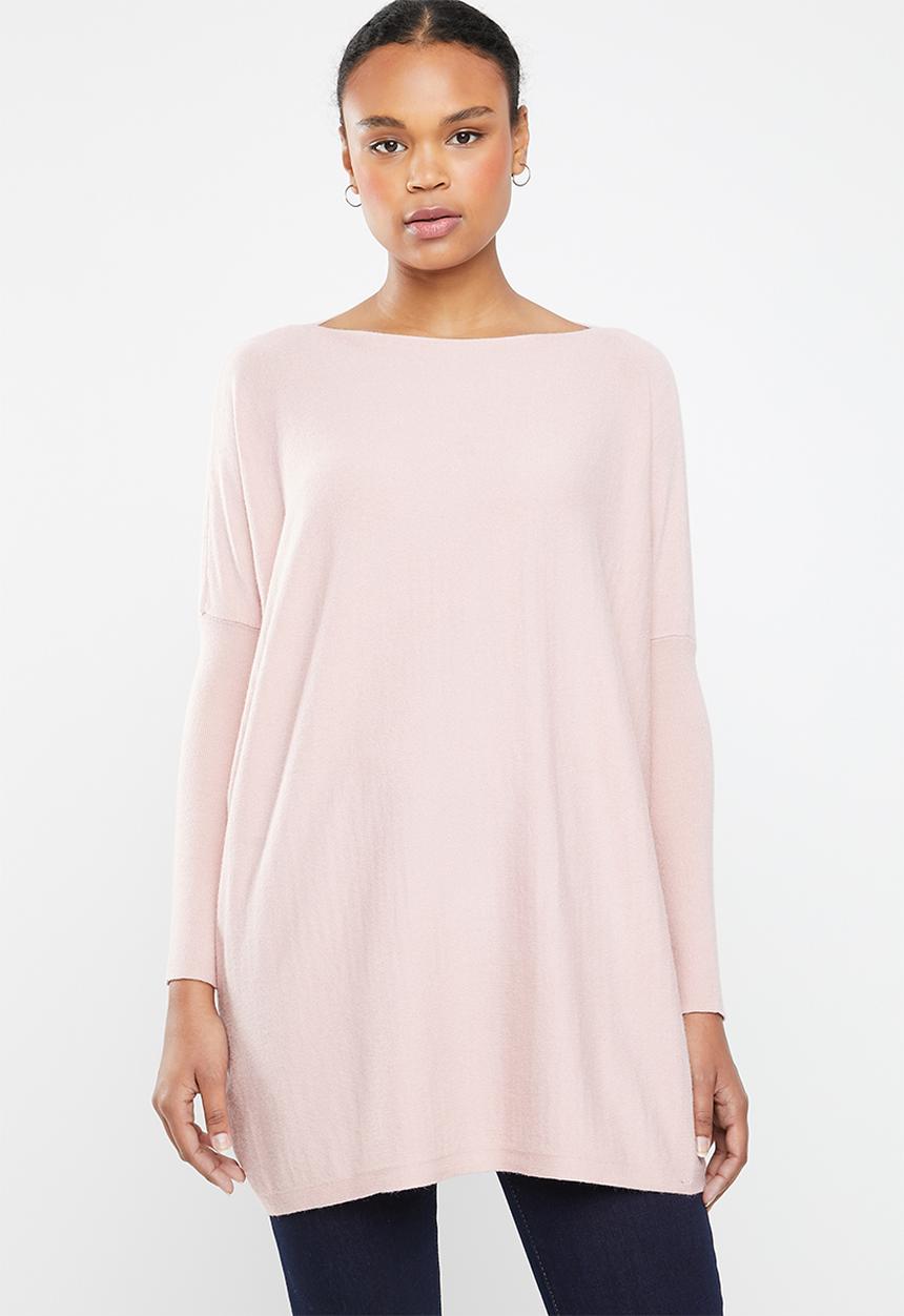 Revenge - Balloon sleeve knit - pink