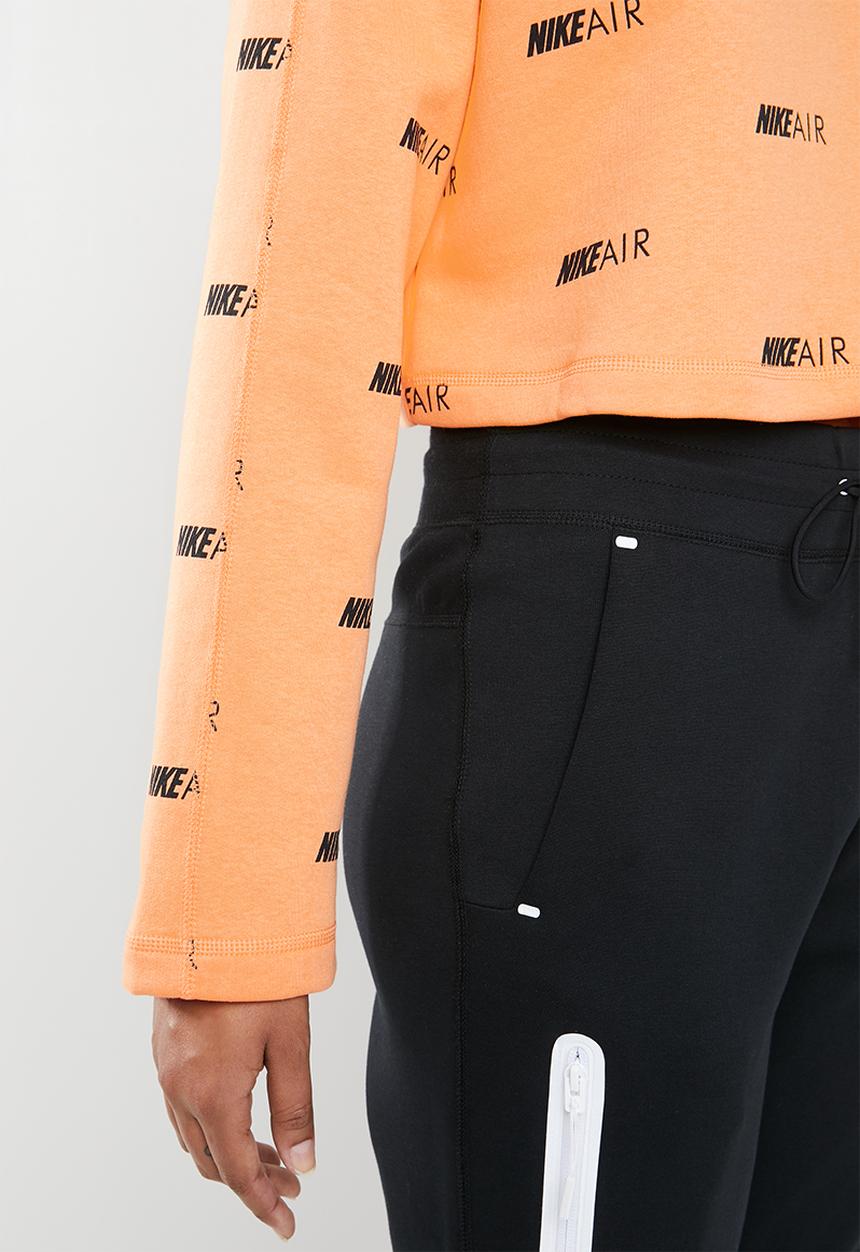 Nike - Air fleece crew - orange