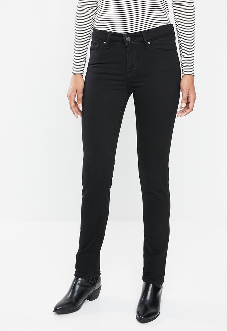 Levi’s® - 712 slim jeans - black 