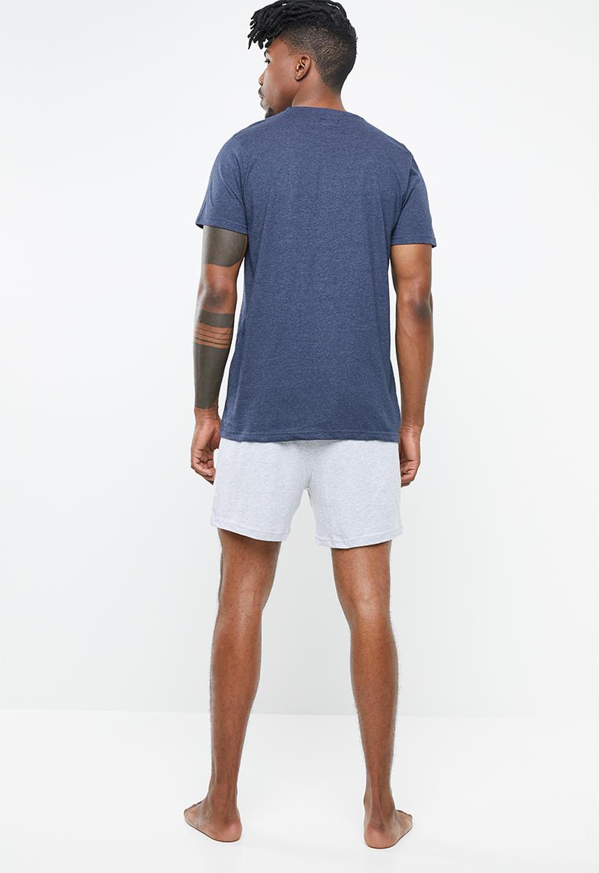 STYLE REPUBLIC - Marlin anchor  pj set - blue