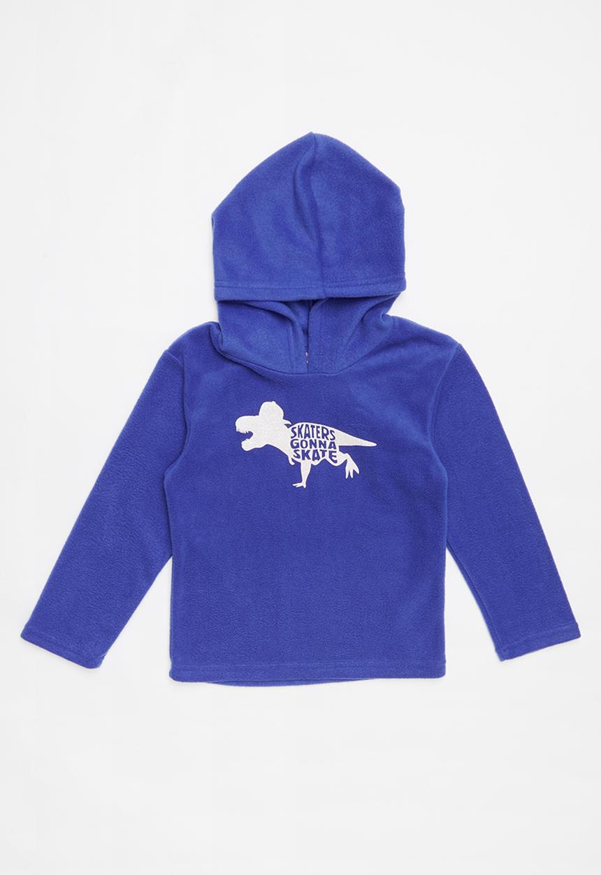Pop Candy - Hooded dino top - blue 