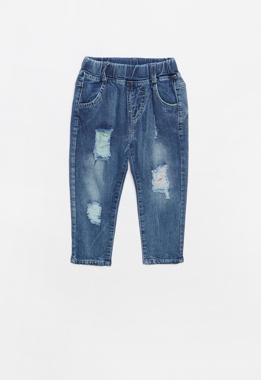 Pop Candy - Distressed denim jeans - mid blue