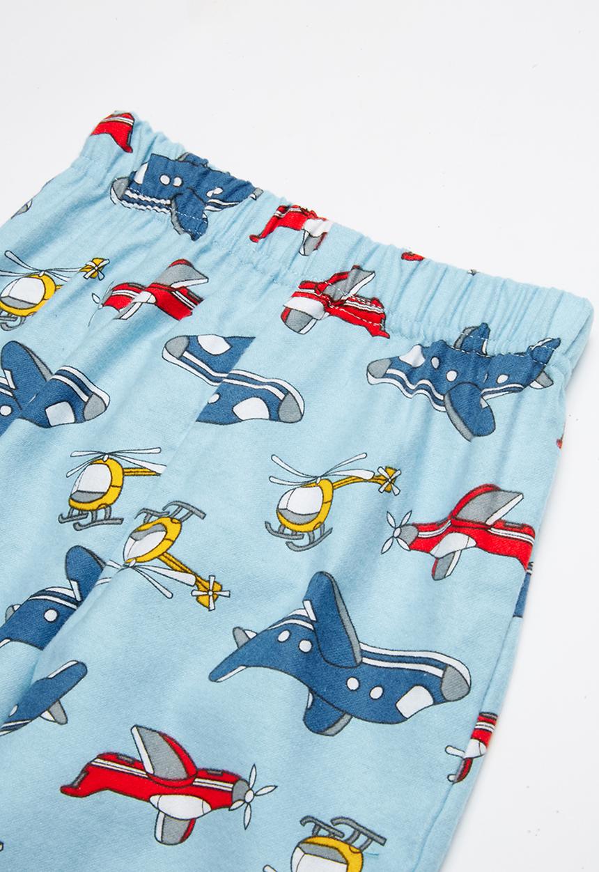 Pop Candy - Fleece and flannel pyjamas - blue