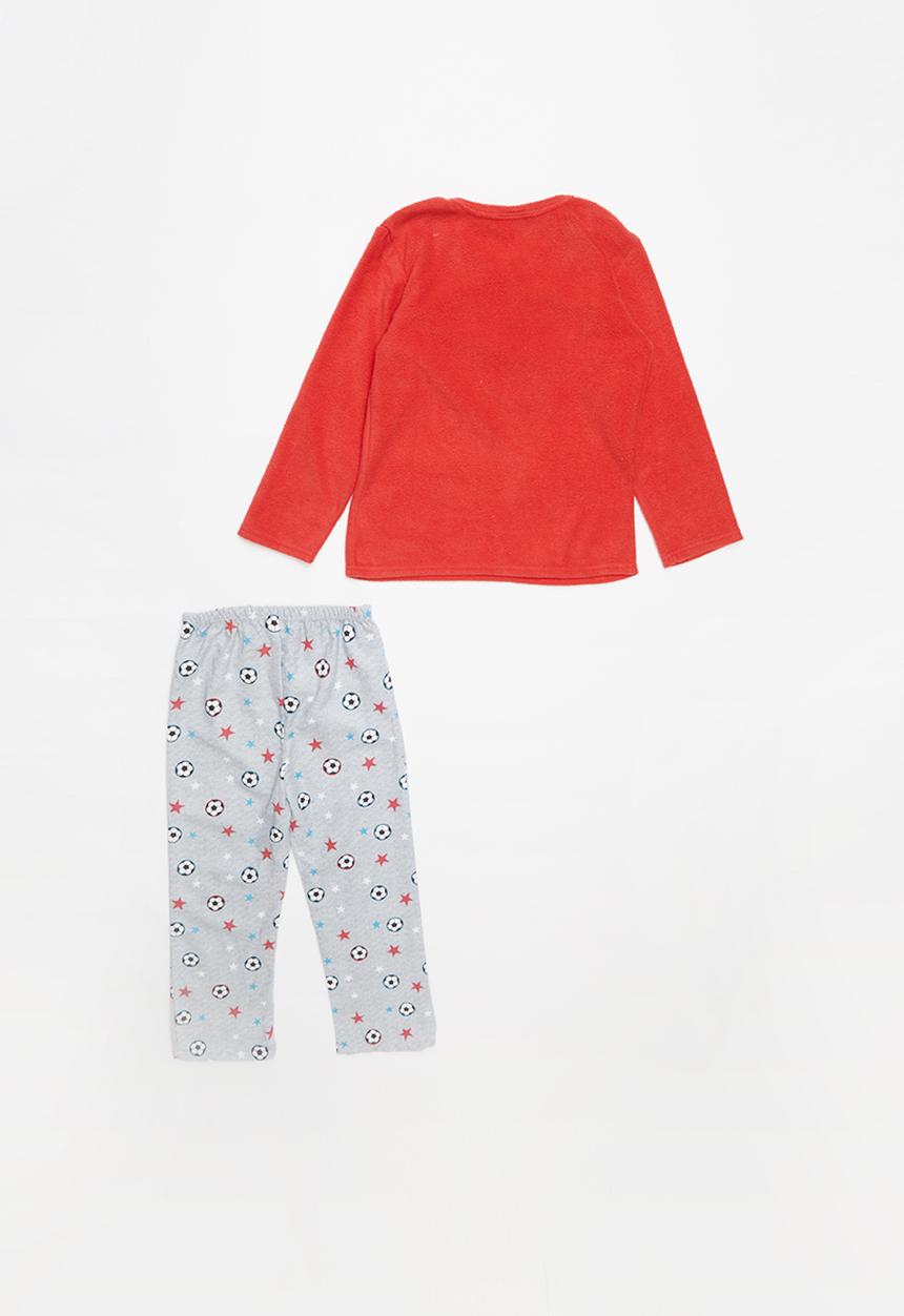 Pop Candy - Fleece and flannel pyjamas - grey