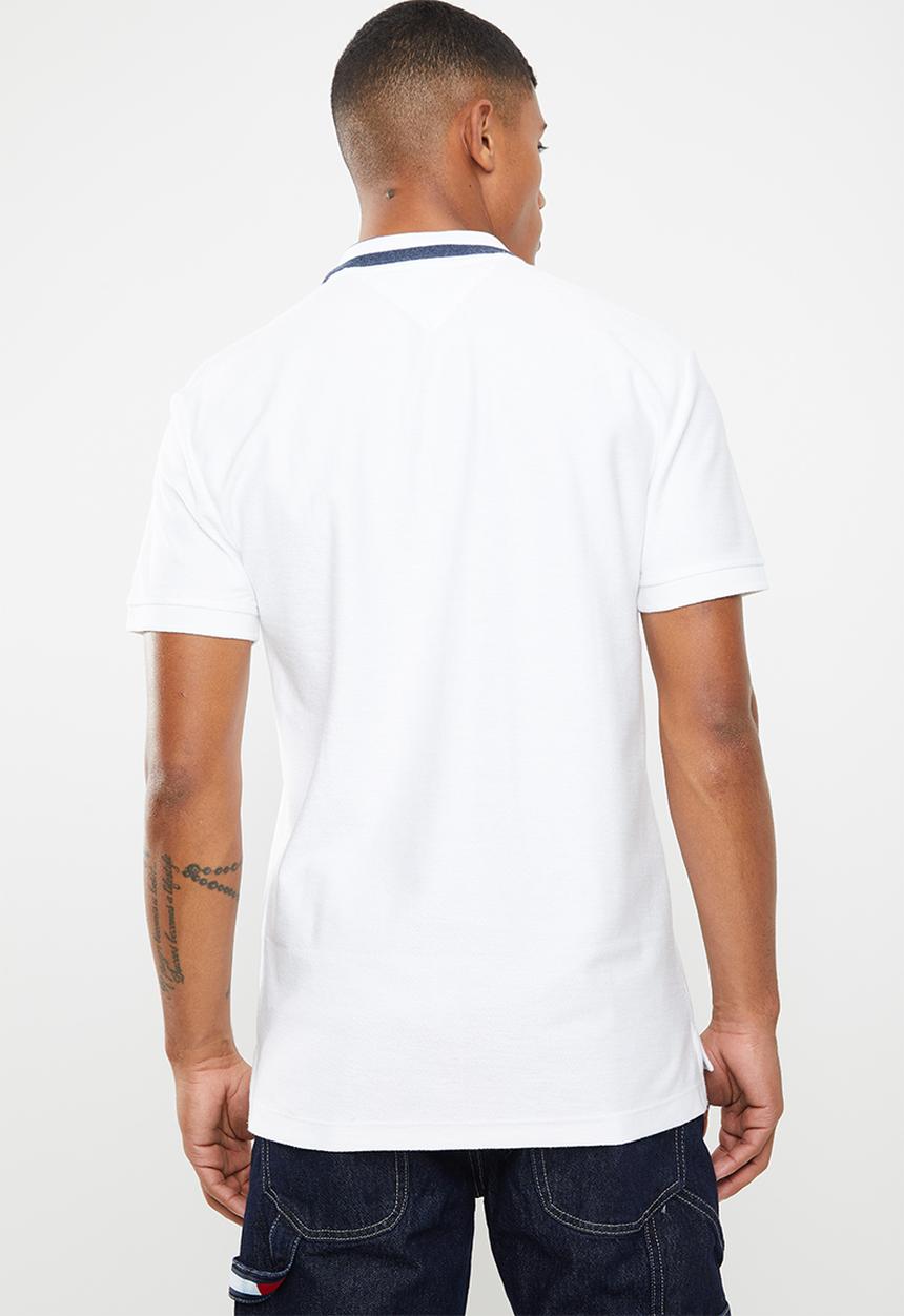 Tommy Hilfiger - Tjm college polo - white