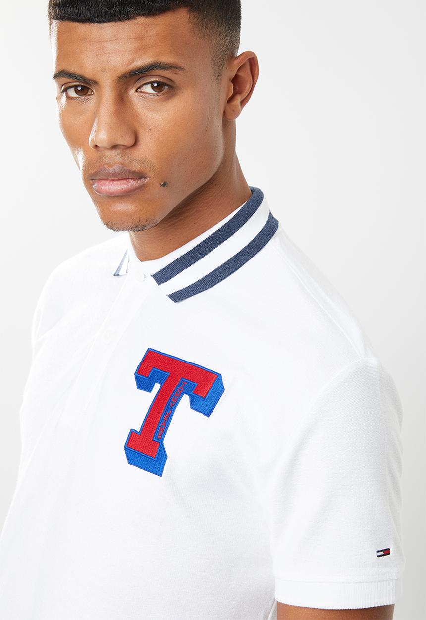 Tommy Hilfiger - Tjm college polo - white