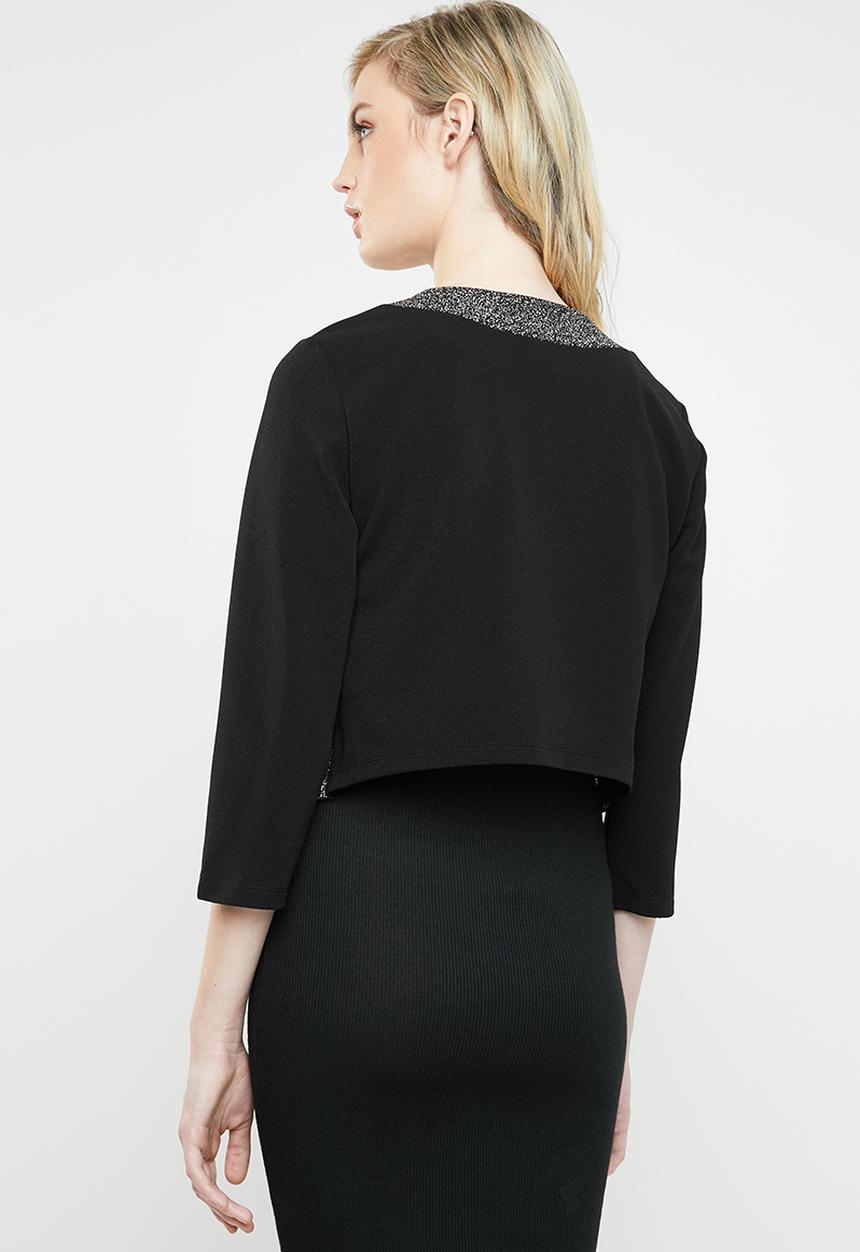 Vero Moda - Silverline blazer - black & silver