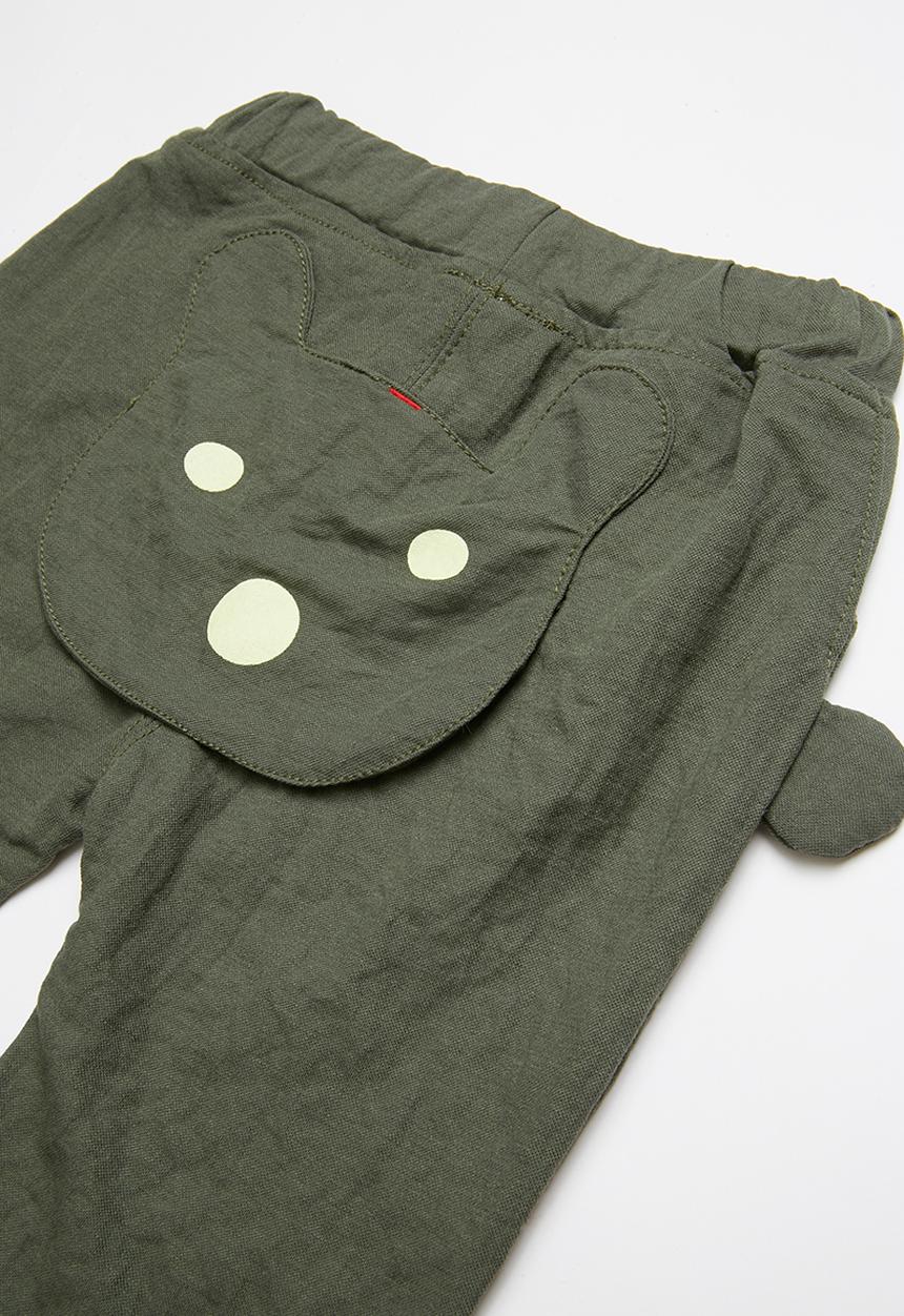 Pop Candy - Elasticated jogger dark - khaki