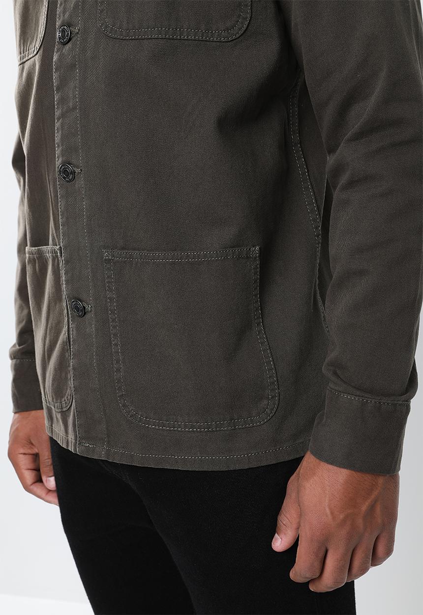 Brave Soul - Cauley shacket - khaki