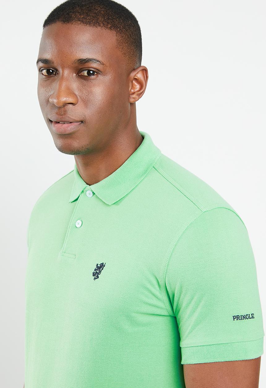 Pringle of Scotland - St augustine styled golfer - green