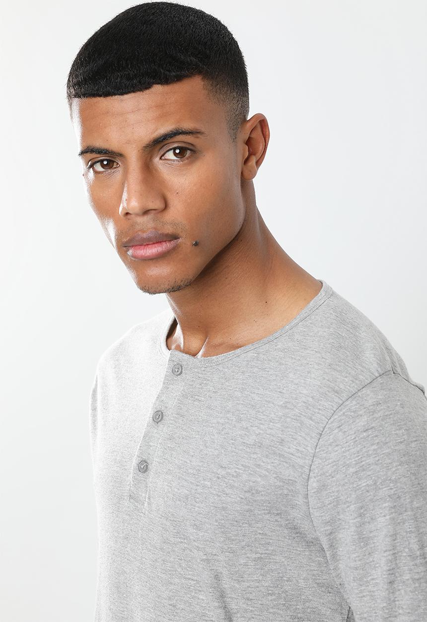 Brave Soul - Freddie branded lounge top - grey