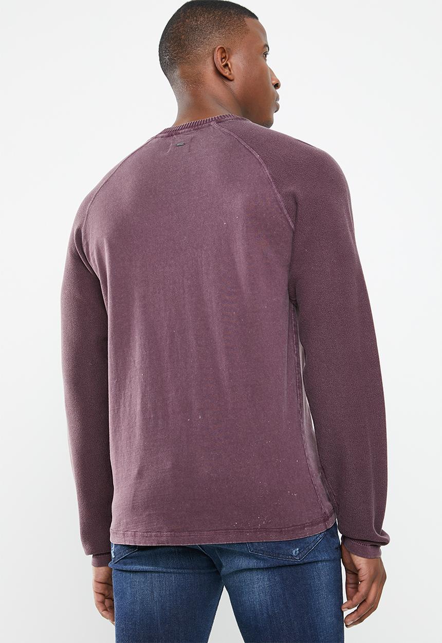 Only & Sons - Wincent mix knit pullover - pink