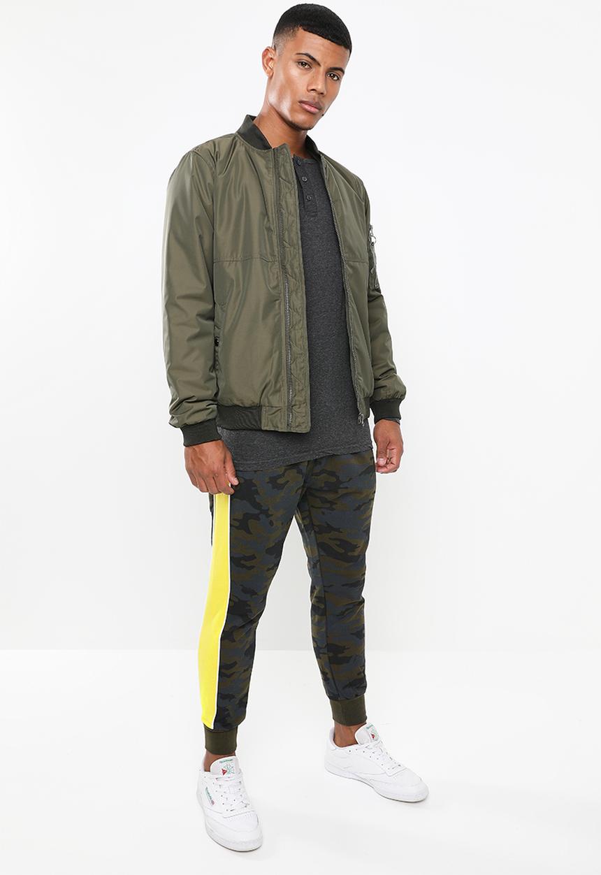 Brave Soul - Freddie branded lounge top - grey 