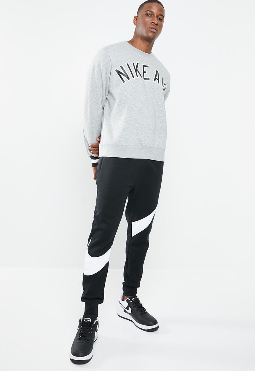 Nike - M NSW crew fleece sweat - grey 