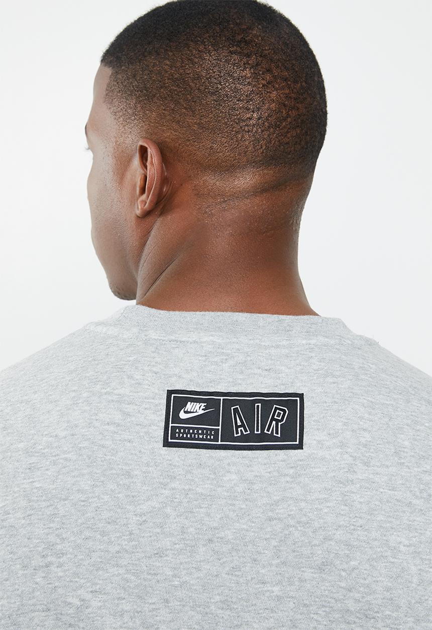 Nike - M NSW crew fleece sweat - grey 