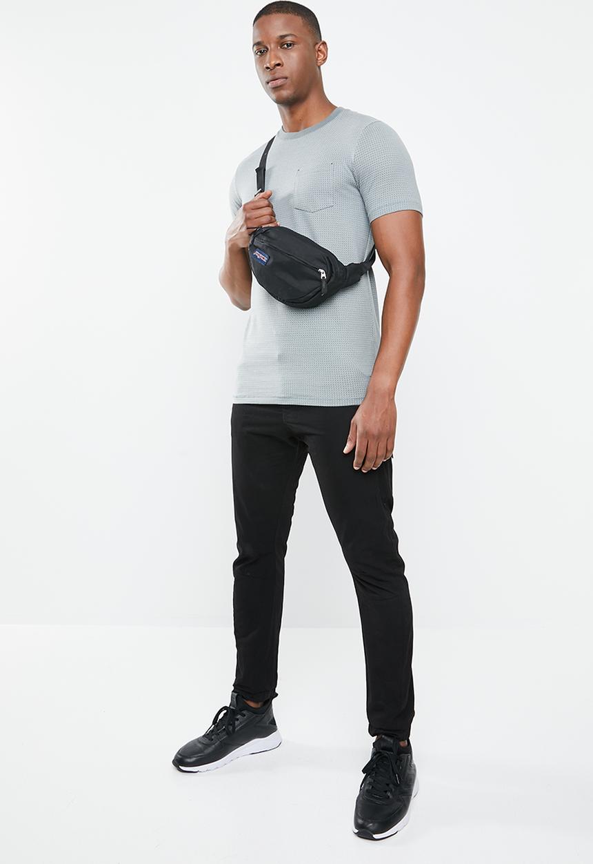 Jack & Jones - Oscar blu short sleeve crew neck tee - grey
