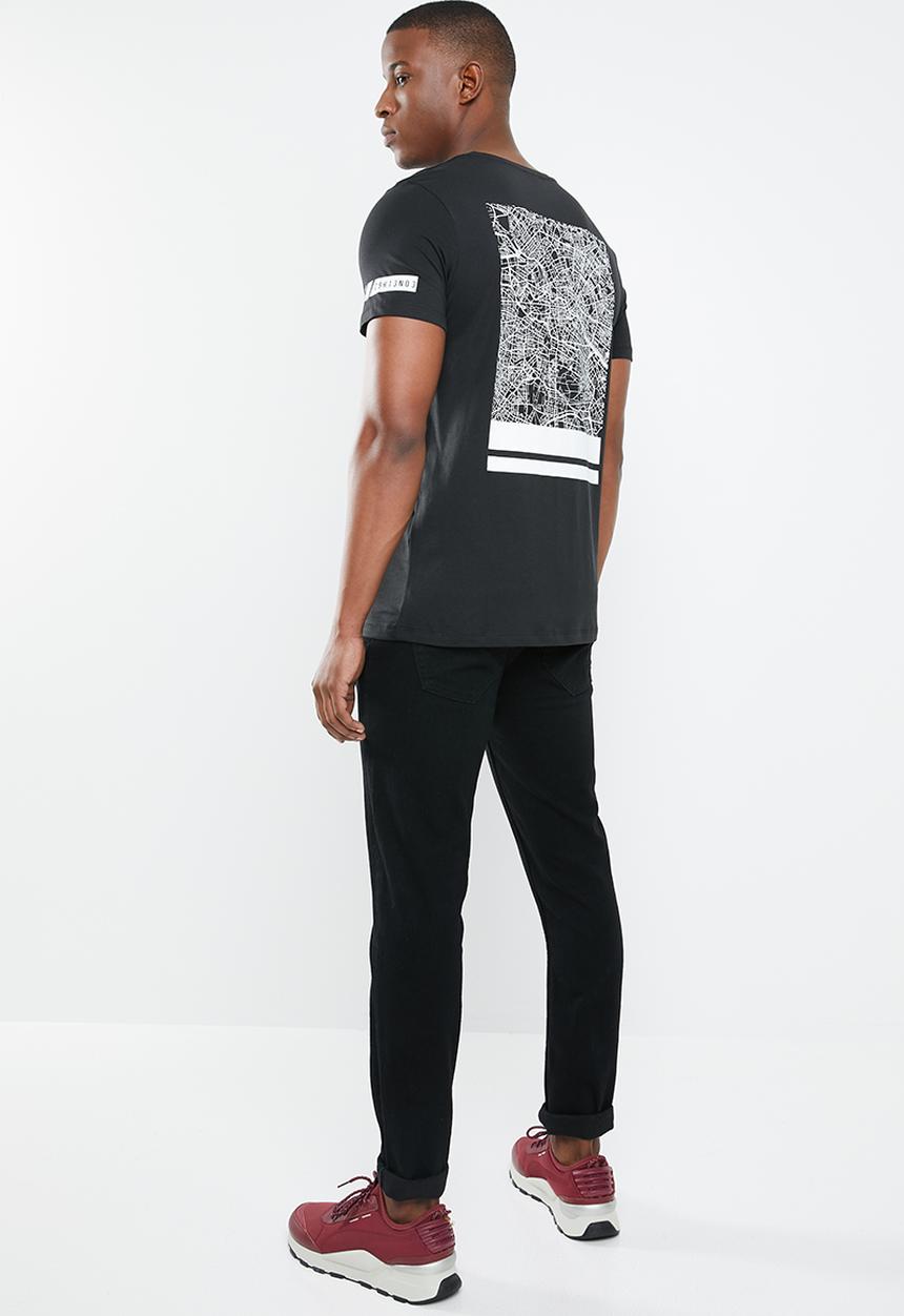 Jack & Jones - Jeppes tee - black
