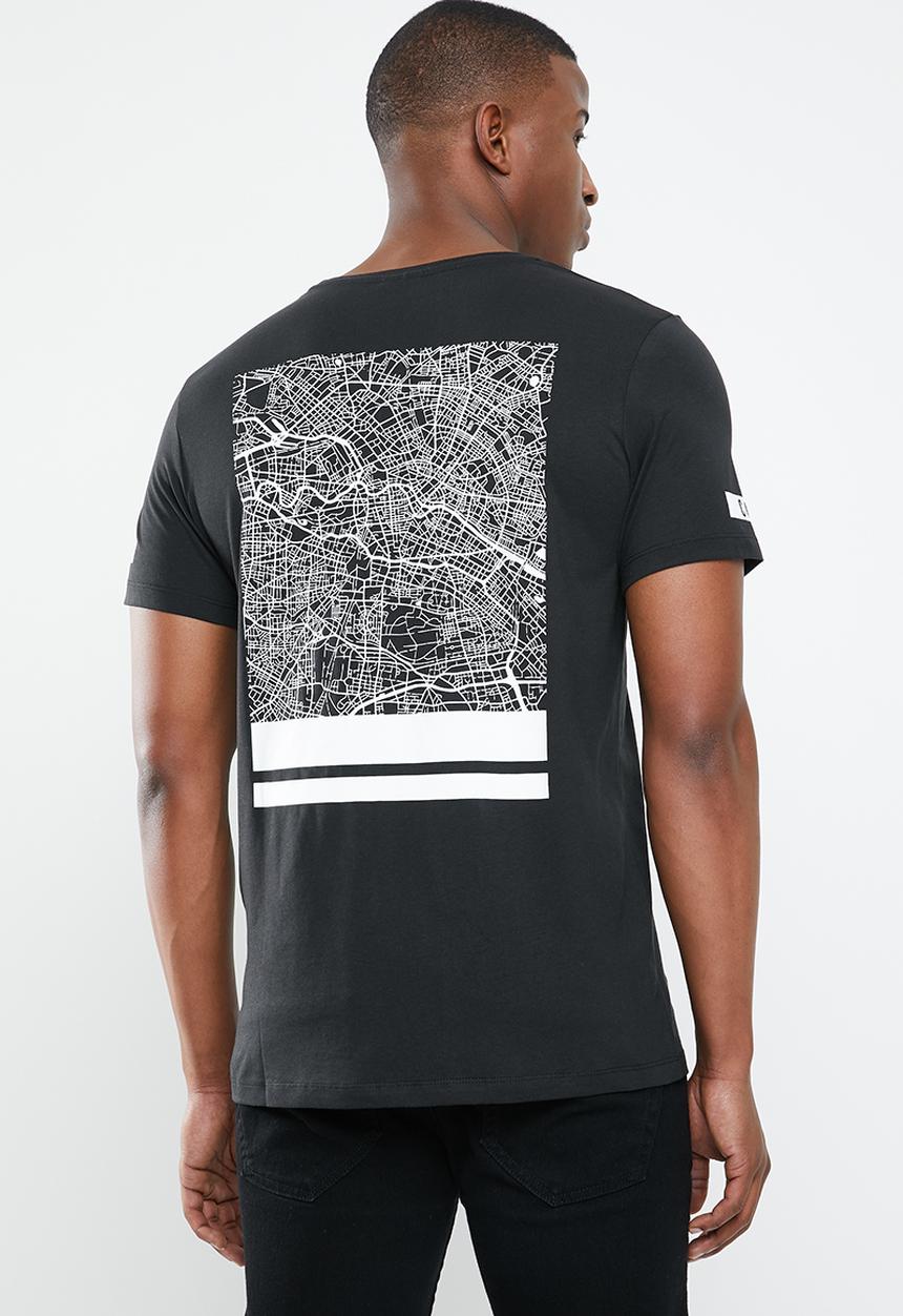 Jack & Jones - Jeppes tee - black