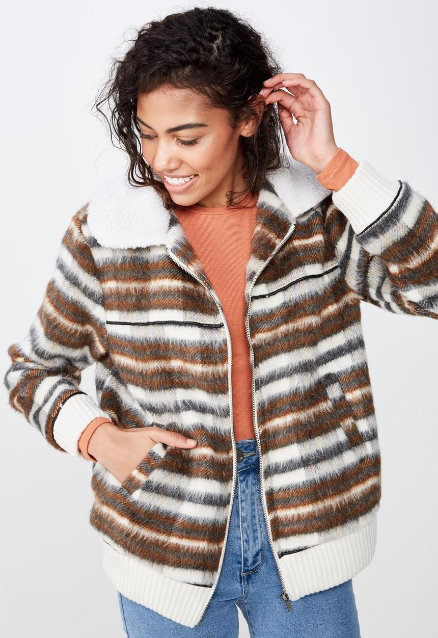Cotton On - Holly historic coat  - multi 