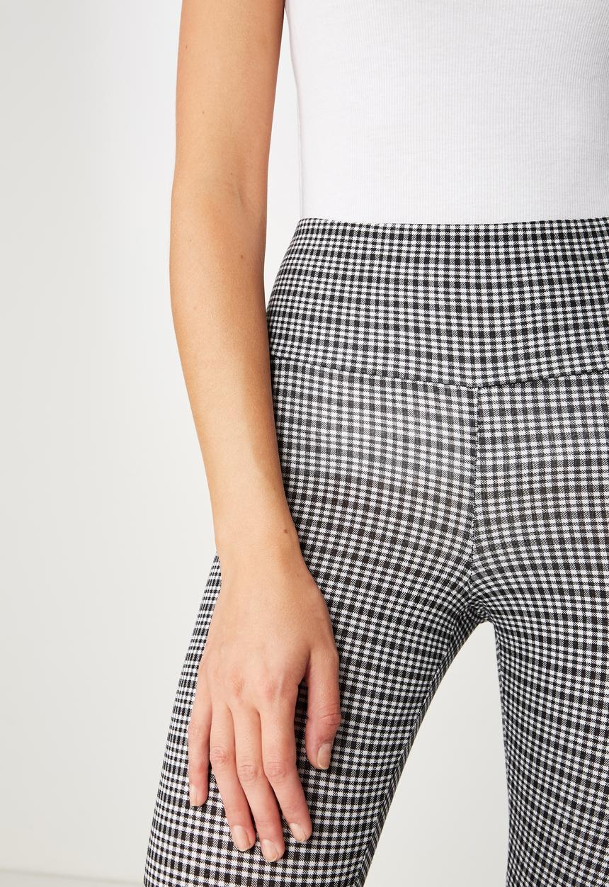 Cotton On - Dakota detail leggings  - black