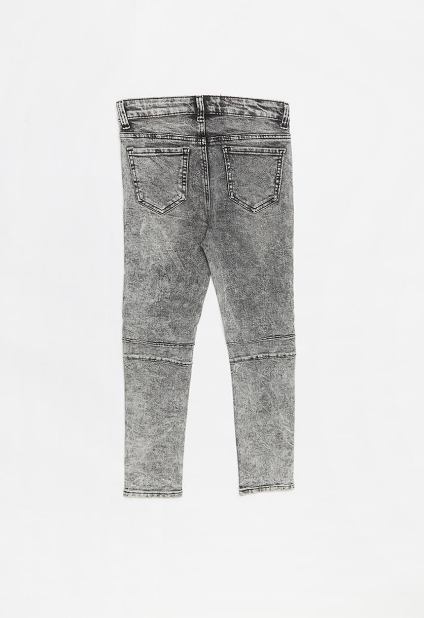 Twin Clothing - Biker denim jeans - grey