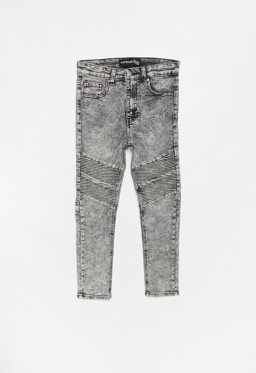 Twin Clothing - Biker denim jeans - grey
