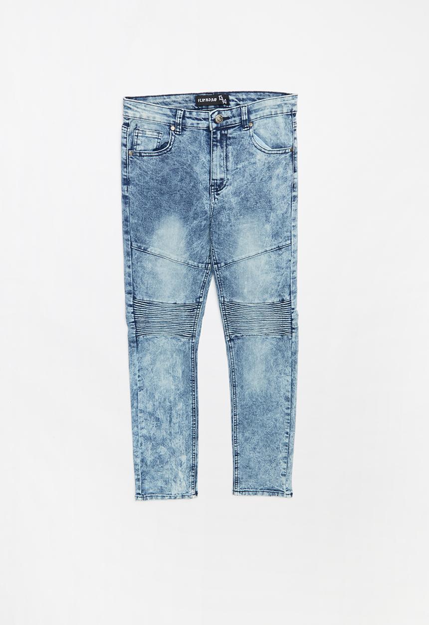 Twin Clothing - Biker denim jeans - blue