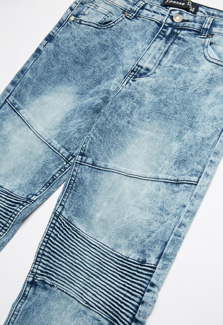 Twin Clothing - Biker denim jeans - blue