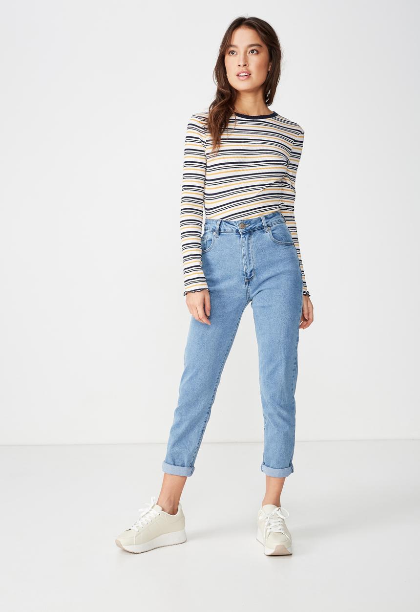 Cotton On - The sister long sleeve top  - multi 