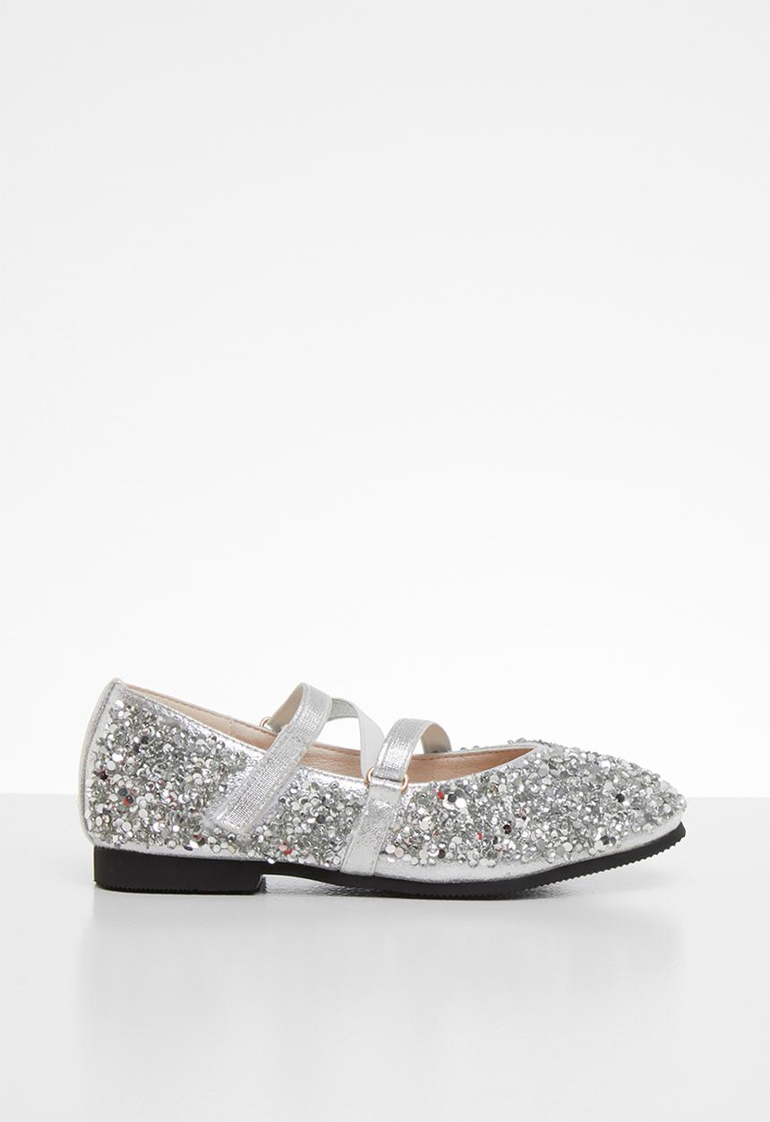 Pop Candy - Ballerina pump - silver