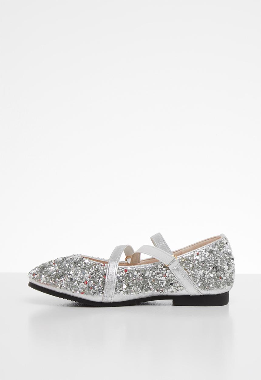 Pop Candy - Ballerina pump - silver