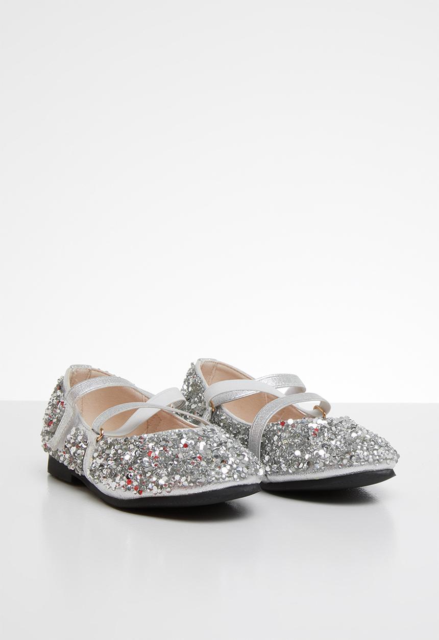 Pop Candy - Ballerina pump - silver