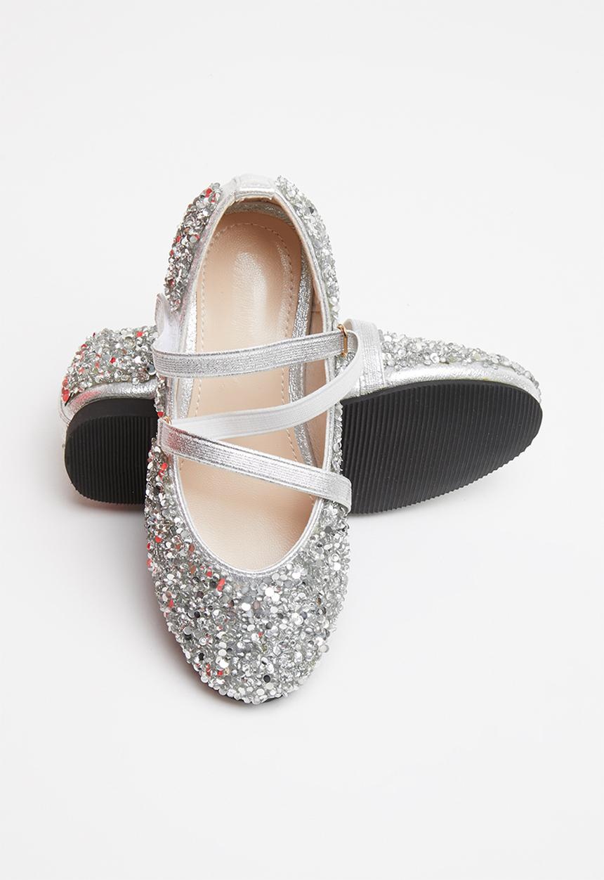 Pop Candy - Ballerina pump - silver