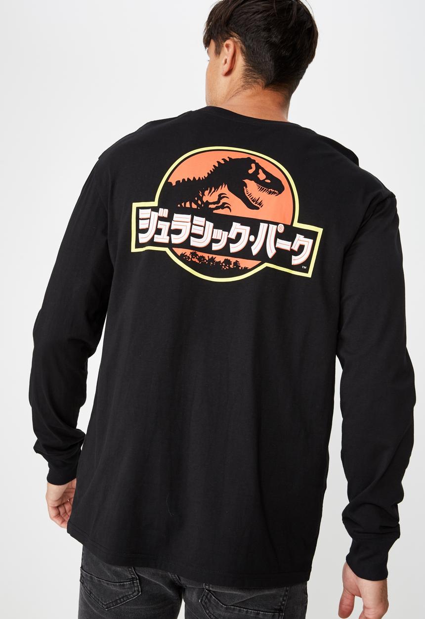 Cotton On - Tbar long sleeve collaboration tee - black 