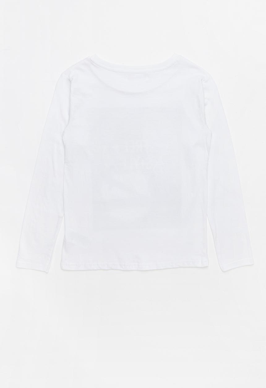 MINOTI - Long sleeve top - white